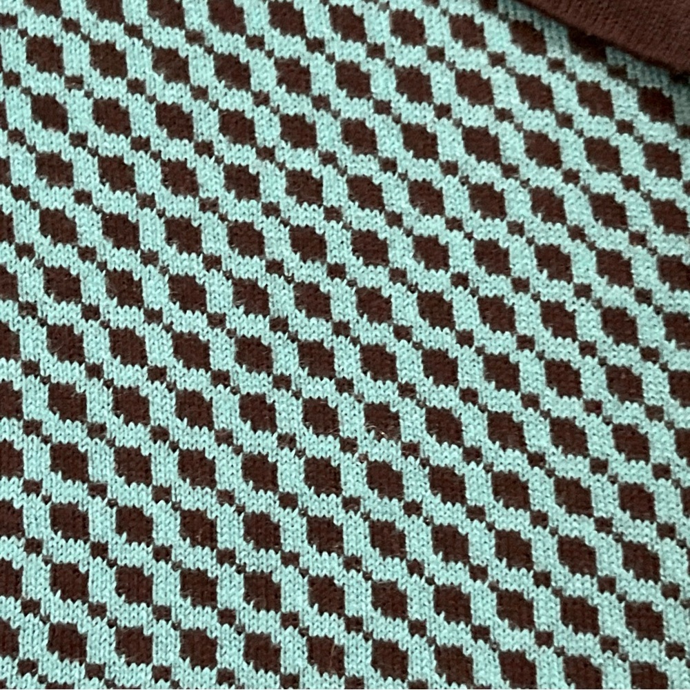 Pendleton Cotton Houndstooth Womens Cardigan Sz S… - image 5